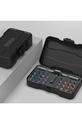 Duka Rs1 Tornavida Seti 24 1 Çok Amaçlı Cırcır Anahtarı