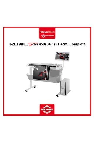 Rowe Scan 450ı 36" 91.4cm Renkli Geniş Format Tarayıcı