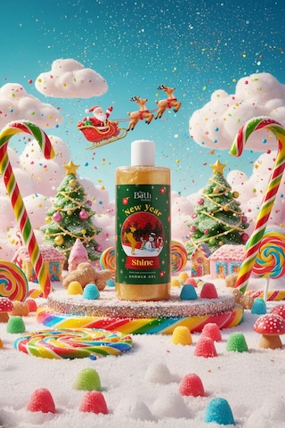 The Bath Factory Nemlendirici Ve Besleyici New Year Shine Duş Jeli 400 ML