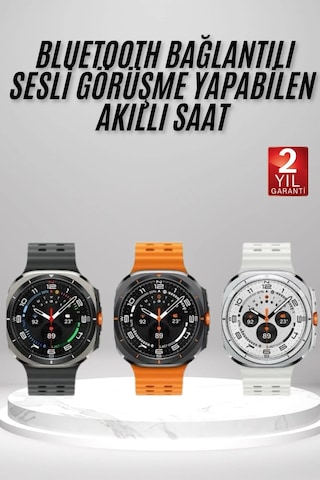 Akıllı Saat Amoled Ekran Bluetooth Bağlantılı Sağlık Takibi Gps Uyumlu Renk Seçenekleri