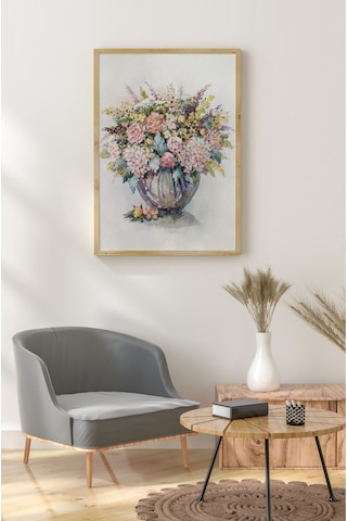 Ahşap Çerçeveli Mdf Tek Tablo Çiçek Dekoru Tablo Kendi Tablo Setinizi Oluşturacağınız Liste 23 X 32 Çerçeveli 1073