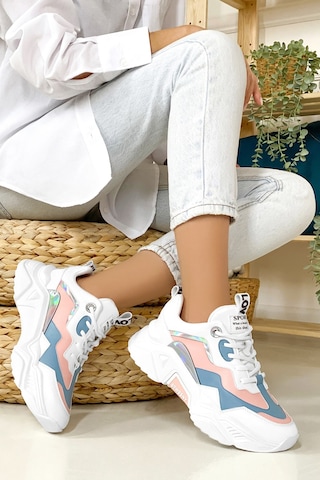 Dark Seer Ds.pmd239k2110 Sneaker 2025 Kadın Beyaz-mavi