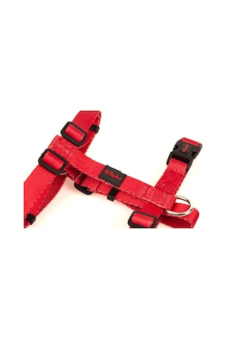 Pettagart H-tip Red M Küçük-orta Irk Köpek Göğüs Tasması Göğüs 42 Cm X 69 Cm Çok Renkli