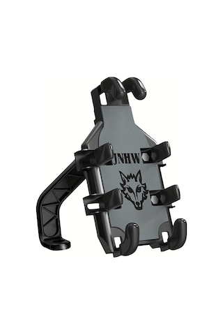 Xuweiwei Oktopus Tutucu Motosiklet Telefon Askısı Siyah Wk 66 Şok Emici Hırsızlığa Karşı Koruma Elektrikli Bisiklet Ve Scooterlar İçin