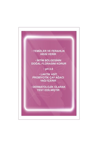 Bioder İntim Yıkama Jeli 200 Ml - Laktik Asit, Probiyotik, Çay Ağacı Yağı, Allantoin, Bisabolol