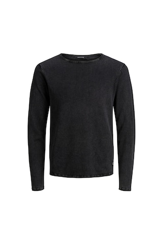 Jack & Jones Soluk Efektli Kazak-leo 12174001 Caviar Siyah