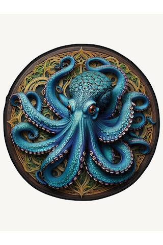 Ncpuzzles Ahtapot - 49.50 Cm Yapboz