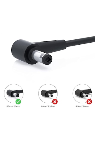 Trio 5.5x2.5 Mm Soket 65w 20 Volt 3.25 Amper Notebook Pc Adaptör