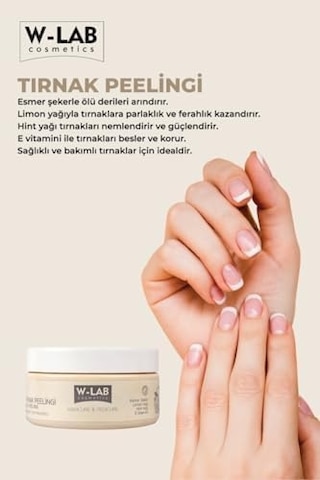 W-lab Cosmetics Manicure And Pedicure Nail Peeling Scrub 250 Ml