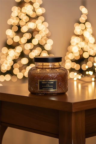Tuzlu Karamel Aromatik Mum