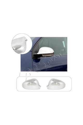 Volkswagen Passat 3b Uyumlu 1997-2004 Krom Ayna Kapağı 2 Parça Paslanmaz Çelik