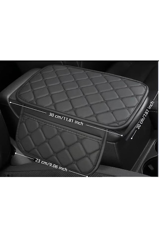 Volkswagen Golf Mk 6 2008-2012 Kapitoneli Araç Kolçak Kol Dayama Minderi Siyah Şhn