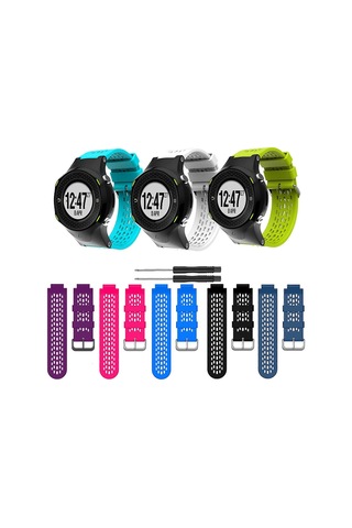 Garmin-approach S4/s2 Vivoactive-zy İçin Yumuşak Silikon Yedek Saat Kayışı Bilek Kayışı Nefes Alabilir Spor Saat Bilekliği