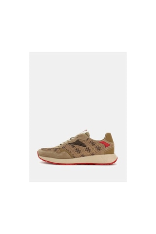 Guess Aria Erkek Sneaker Fmparafal12 Bej