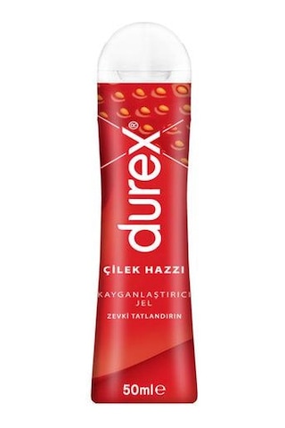 Durex Play Çilek Hazzı Kayganlaştırıcı Jel 50 ML