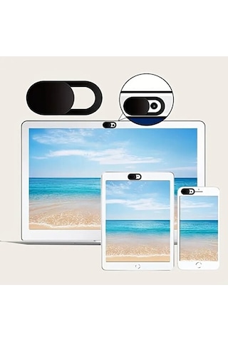 5 Adet Laptop Notebook Kamera Kapatıcı, Webcam Kapatıcı Telefon Kamera Kapatıcı