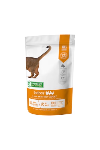 Nature's Protection Indoor Kümes Hayvanlı Yetişkin Kedi Maması 400 G