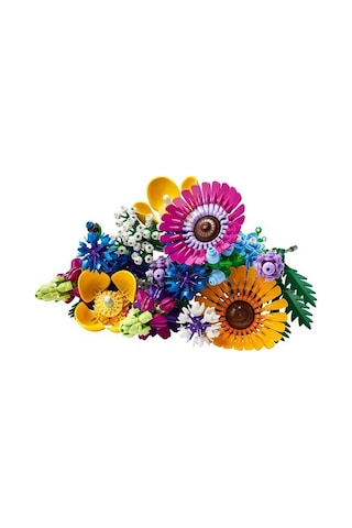 LEGO® Botanicals Kir Çiçekleri Buketi 10313 – Yetiskinler için 8 Tür Kir Çiçegi Içeren Dekoratif Model Yapim Seti (939 Parça)