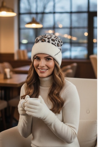 Ritagarcia Premium Soft Leopar Bere Ekru Leopar