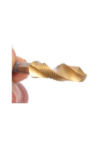 Klavuz 1/4 Bıts Kendinden Matkap Uçlu M8 Hss Titanyum