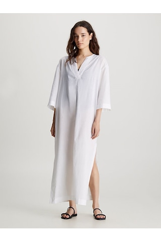 Calvin Klein Calvın Kleın Kadın Elbise Kw0kw02437-ycd Beyaz