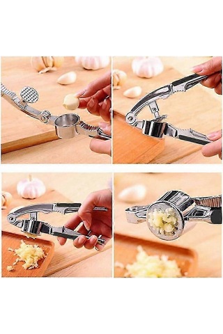 Sarımsak Presi, Paslanmaz Çelik Kıyma Makinesi Ve Temizleme Fırça Çok Renkli