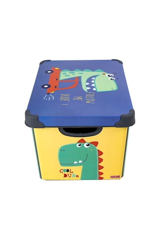 Qutu Style Box Dude Dekoratif Kutu- 20 Litre