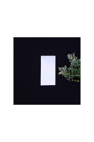 Beyaz Zarf, 6x12 Cm 25 Adet