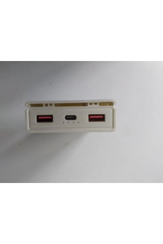 Altılı 18650 Pil Uyumlu Boş Power Bank Kutusu 5v/2.1a Pilsiz Beyaz