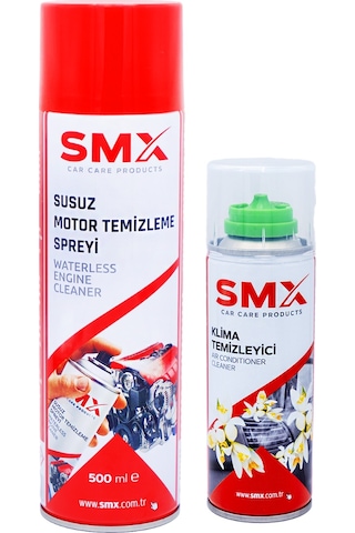 Susuz Motor Temizleme Spreyi 500 Ml+ Klima Temizleyici 200 Ml