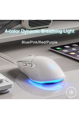 Inphic B2 Oyun Makro Sessiz Glow Bilgisayar Kablolu Fareler Siyah Diğer