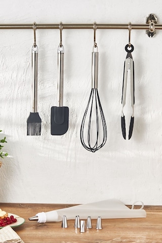 Karaca  Cake 10 Parça Pasta Servis Gereci Black