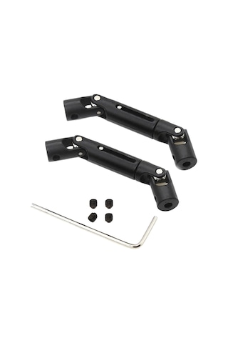 Wpl D12 C14 C24 B16 Mn D90 Mn99s Rc Araba İçin 2 Adet Metal Tahrik Mili