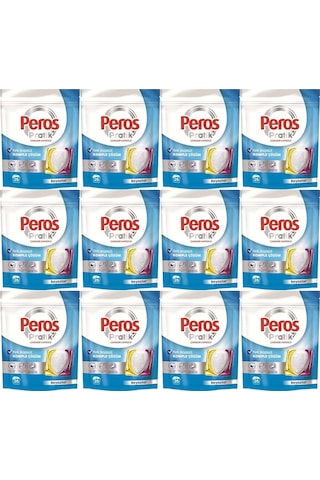 Pratik Matik Çamaşır Deterjanı Kapsülü - Tableti 312 Adet Beyazlar 12pk 26