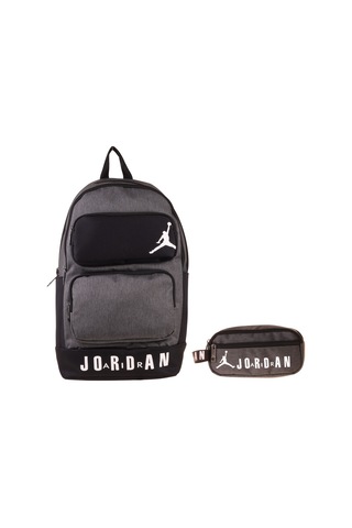 Jordan Air Cleveland Grey Gri İkili Sırt Çantası Ve Kalemlik Seti - Erkek Çocuk - Setja-q3170c