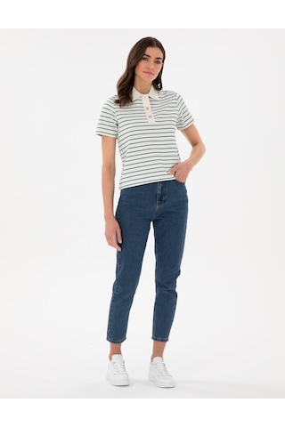 Pierre Cardin Kadın Mavi Pantolon Jean 50306941-vr036 Mavi