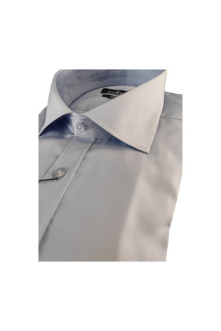Dorss Uzun Kollu Slim Fit Basic Pamuklu Erkek Gömlek Koyu Mavi