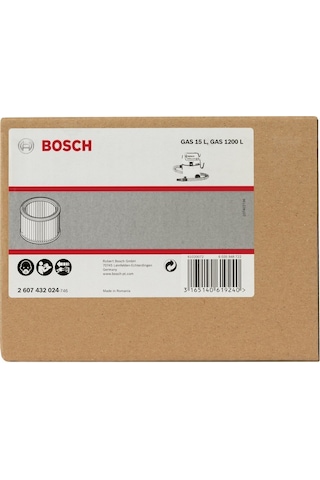Bosch GAS 15L Polyester Kanallı Filtre - 2607432024