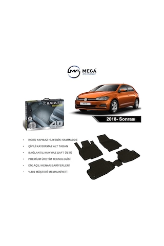Vw Polo Paspas Sahler 4.5D Havuzlu 2018- Sonrası
