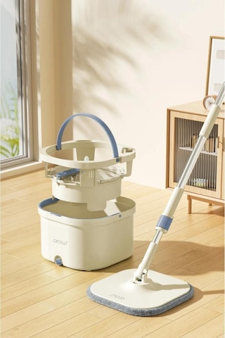 Arow Krem Mavi Clean Master Temizlik Seti