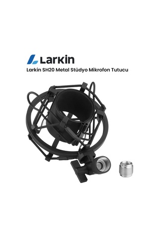 Larkin Sh20 Metal Condenser Stüdyo Mikrofon Tutucu Shock Mount