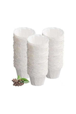 Didadodo 100 Doğal Kahve Filtresi - Keurig Uyumlu, Beyaz. Pratik Ve Kolay Beyaz, Keurig'le Mükemmel Uyum Beyaz