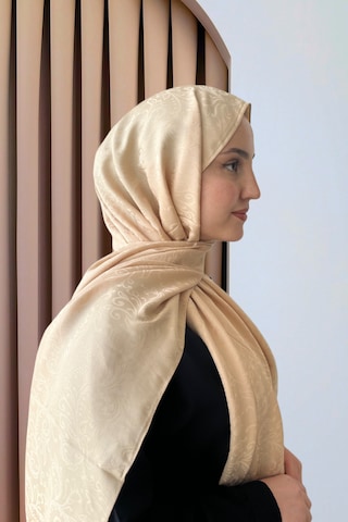 Sarqa Scarf Çiçek Desen Jakar Şal