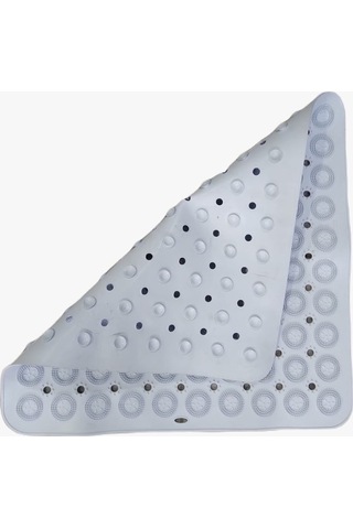 İsgstore Kare Masajlı Silikon Banyo & Duş Kaydırmazı Beyaz 2 Adet Beyaz