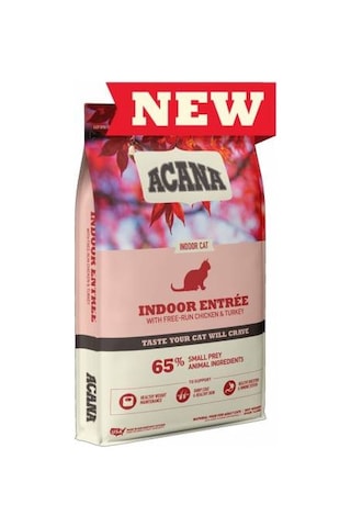 Acana Indoor Entree Sterilised Tavuk ve Hindi Yetişkin Kedi Maması 4500 G