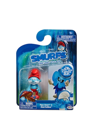 Şirinler Kayıp Köy Şirin Baba & Smurfvillow Figür Set