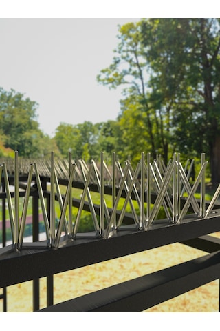 Plastik Kuşkonmaz Bariyer Kuş Engelleyici 3d Model 50 Cm