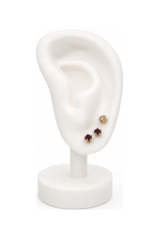 3d Küpe Standı Takı Sergileme Aparatı Earring Display Holder Stand Küpe Standı Beyaz
