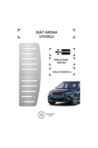 Seat Arona Ayak Dinlendirme Pedalı Krom Ayak Dayama Pedalı