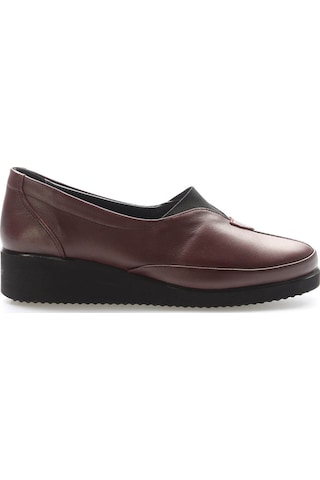 Fast Step Hakiki Deri Kadın Casual Ayakkabı 972za7905 Bordo